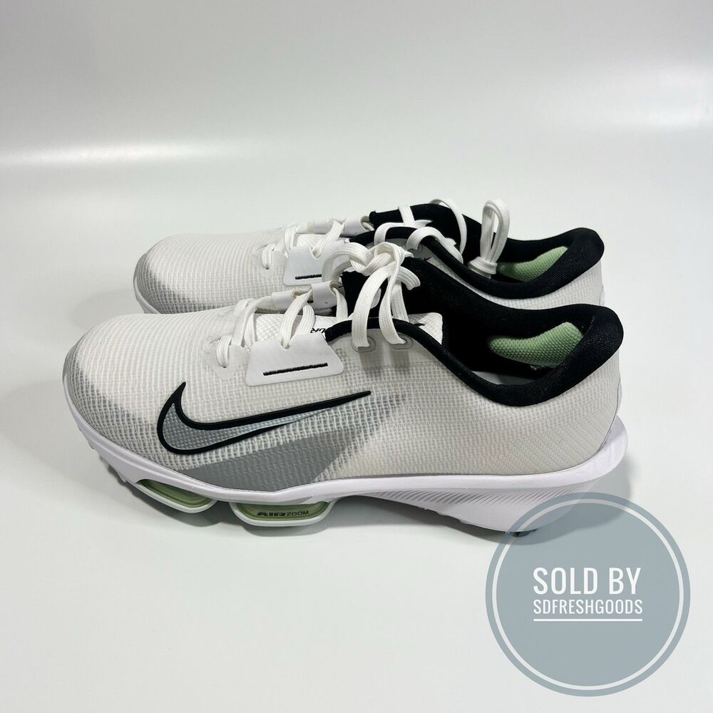 Nike Air Zoom Infinity Tour 2 Golf Wide White Vapor Green FDO218-100 8.5 Wide